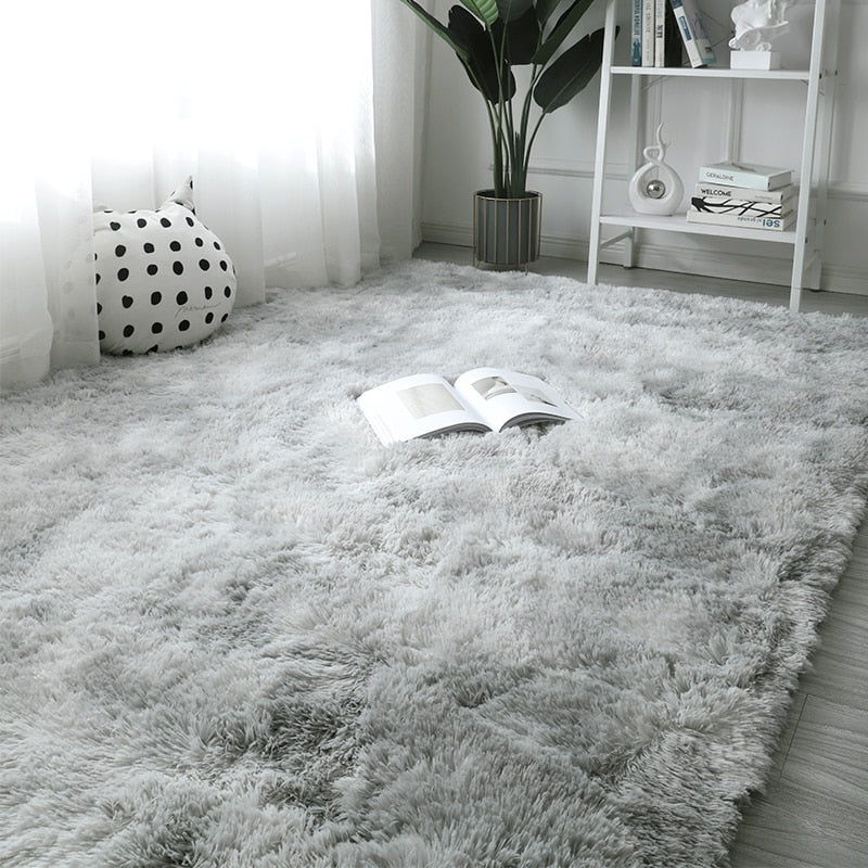 Deco tapis chambre Heikoa Gris tacheté 50x80 cm