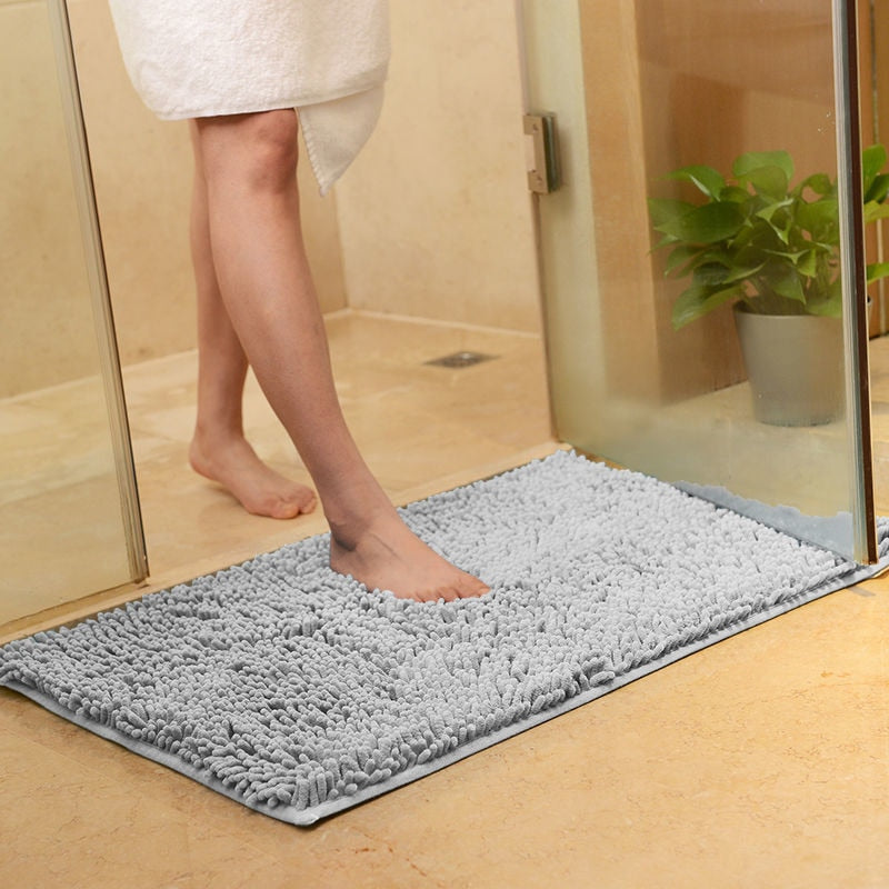 Tapis salle de bain gris Heikoa Gris 40X60 CM