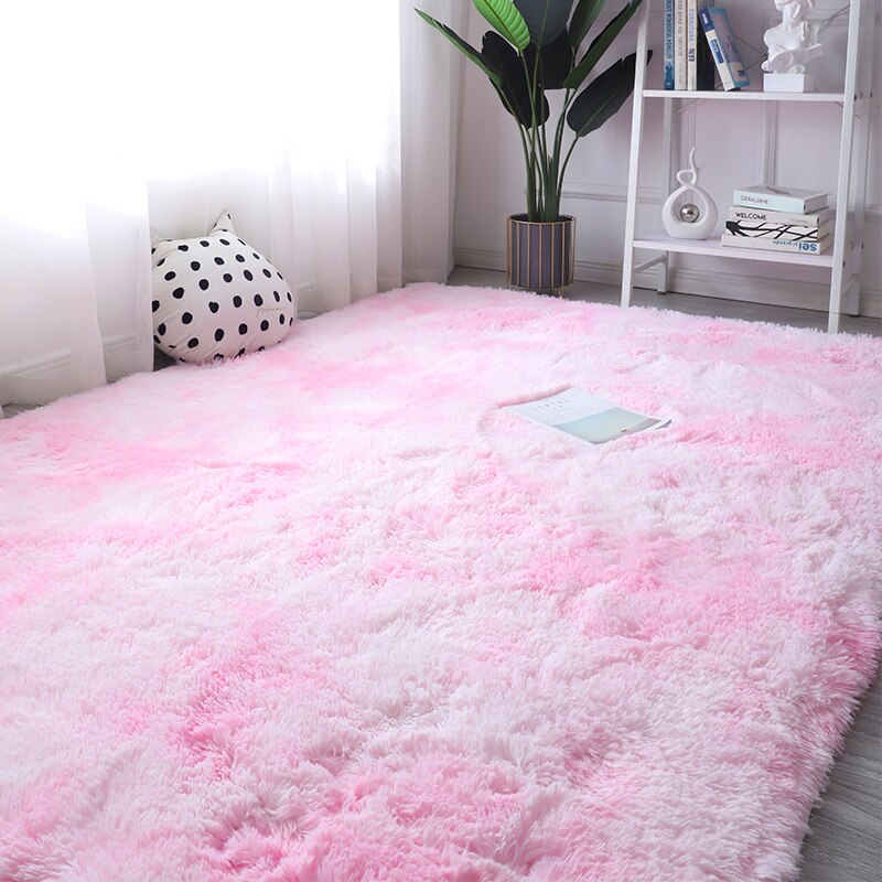 Tapis chambre de bebe Heikoa Rose 50x80 cm