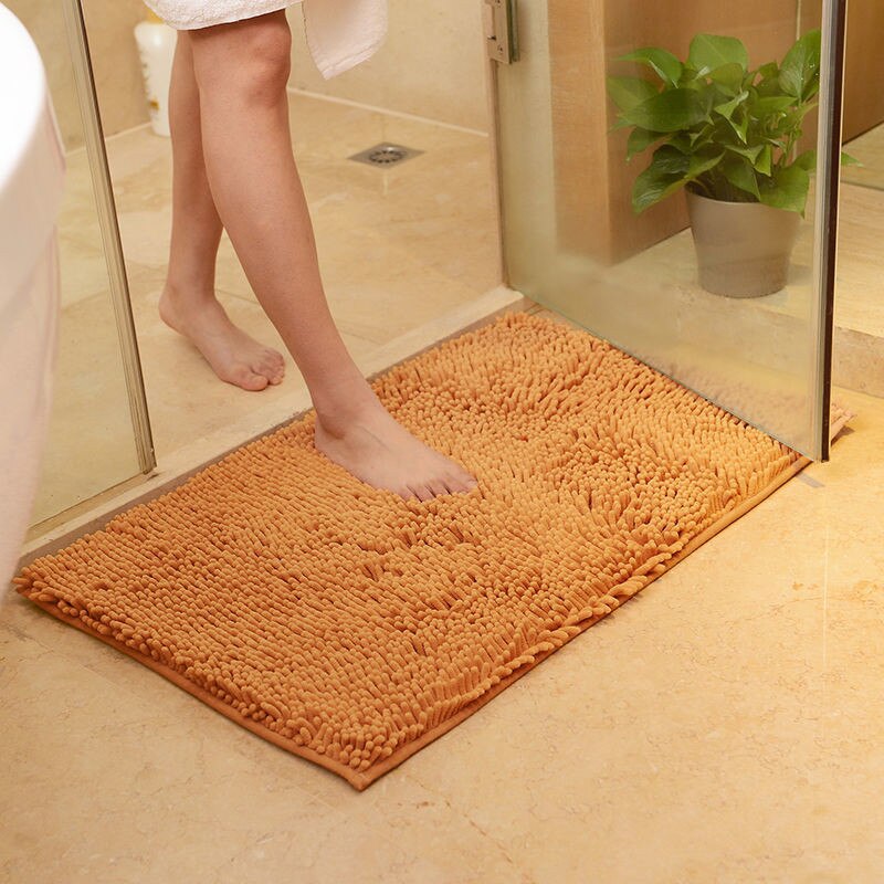 Tapis de bain super absorbant Tapis Heikoa Orange 40X60 CM