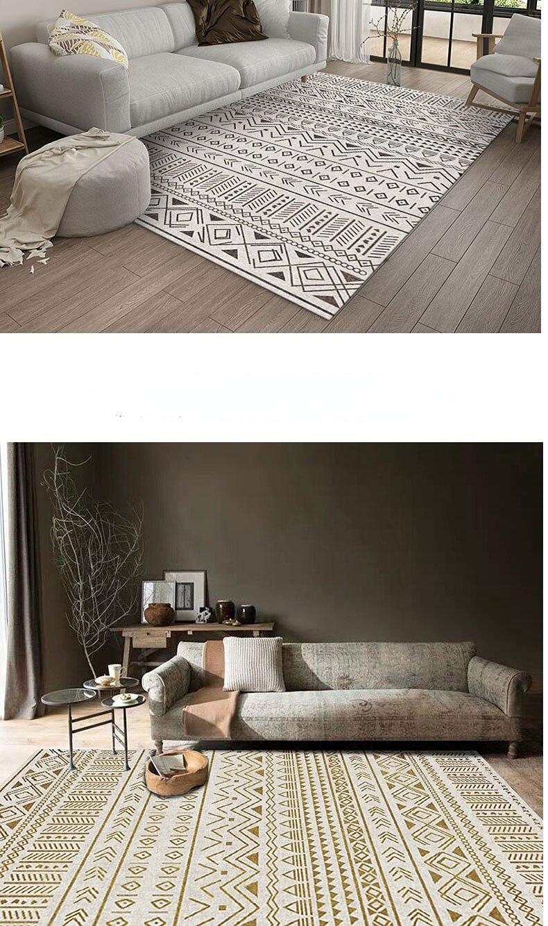 Tapis berbere jaune Heikoa