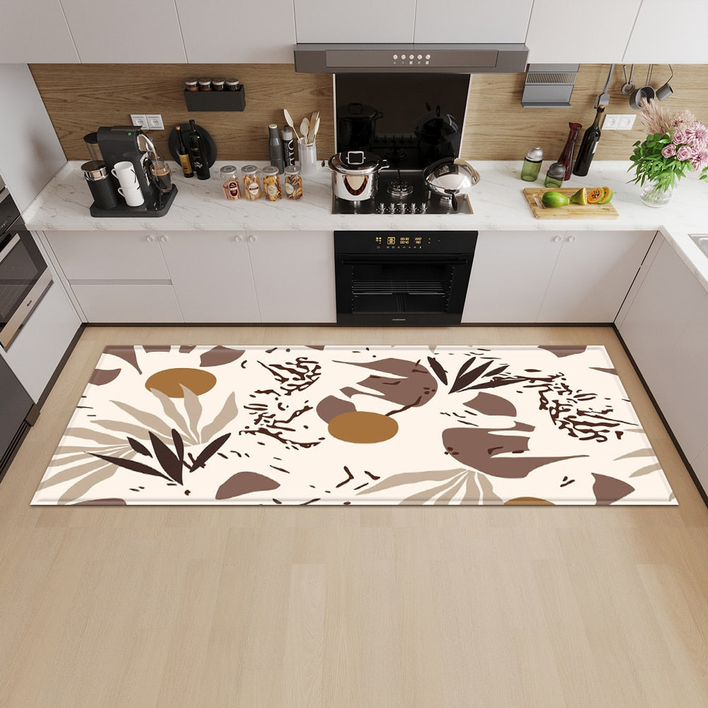 tapis de cuisine beige Tapis Heikoa 40cmx60cm ER22626-5