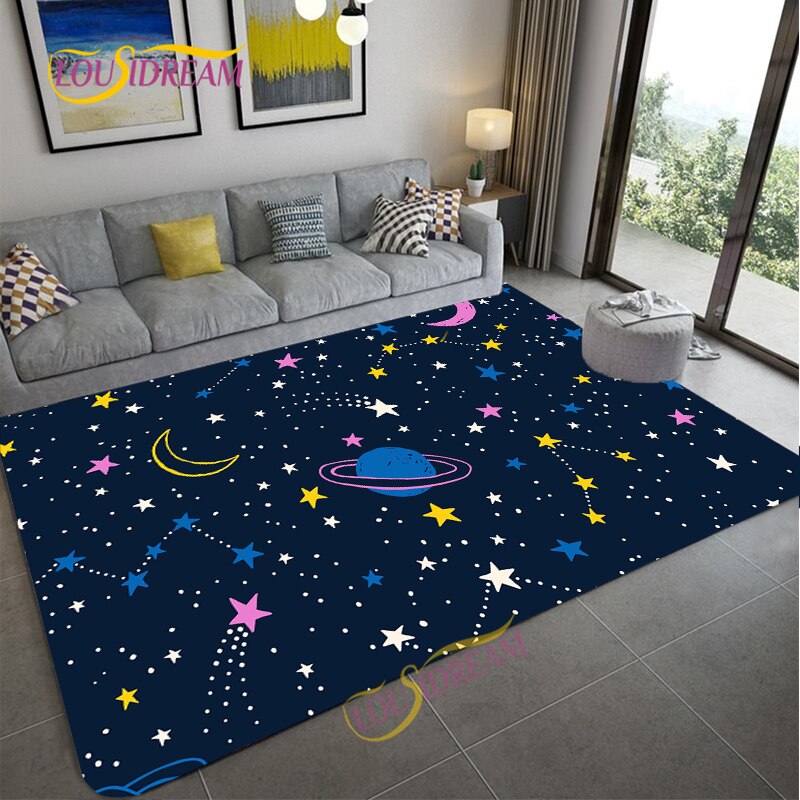Tapis enfant espace Tapis Heikoa 19 40x60cm
