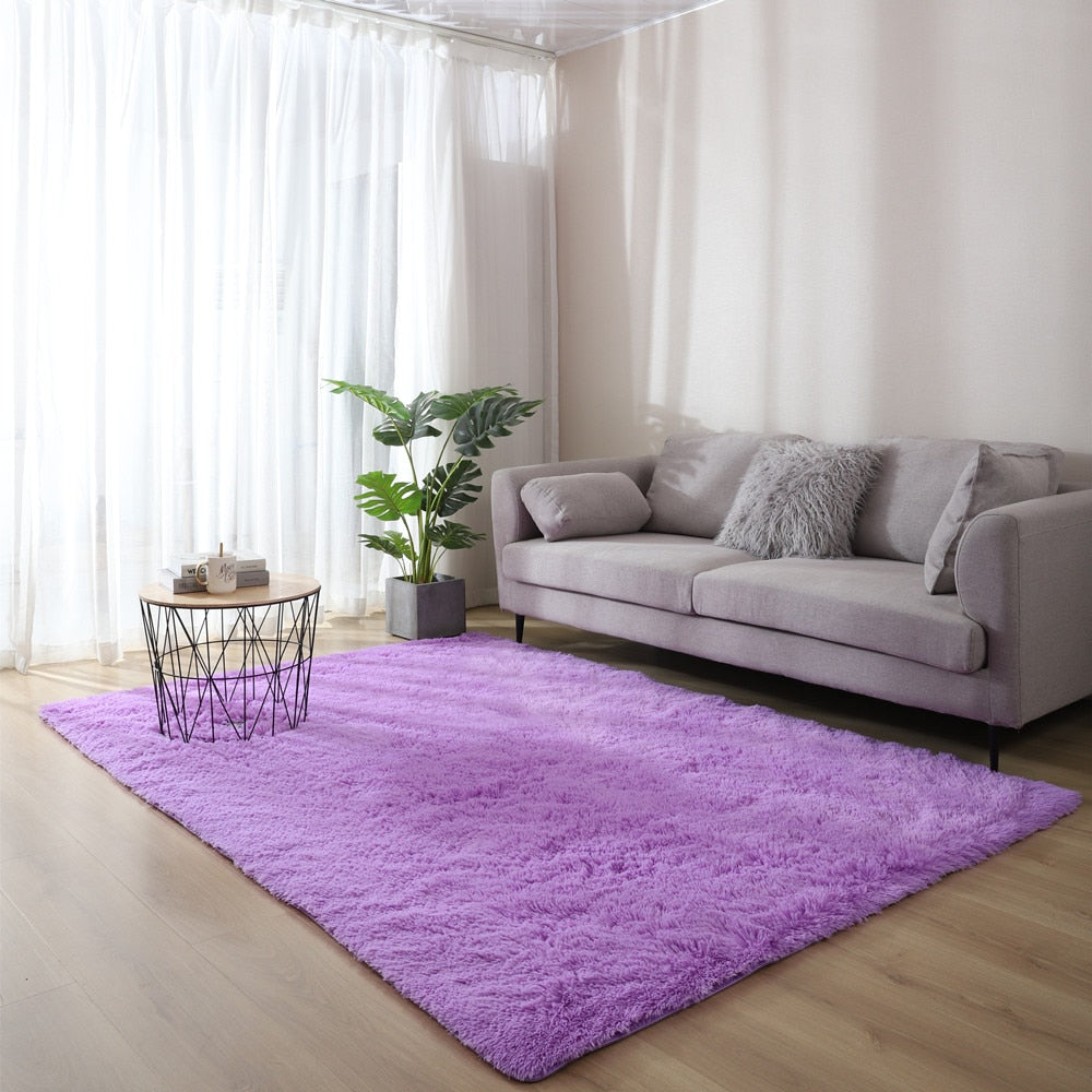 Tapis shaggy violet Heikoa CM2013 40x60cm Chine