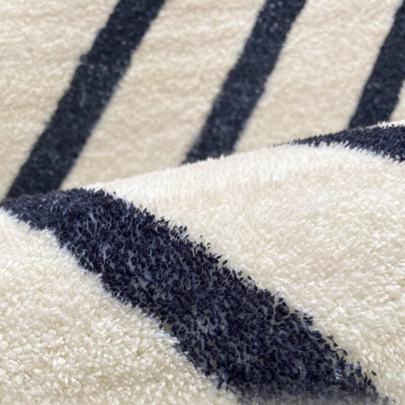 Tapis rond salon scandinave Heikoa