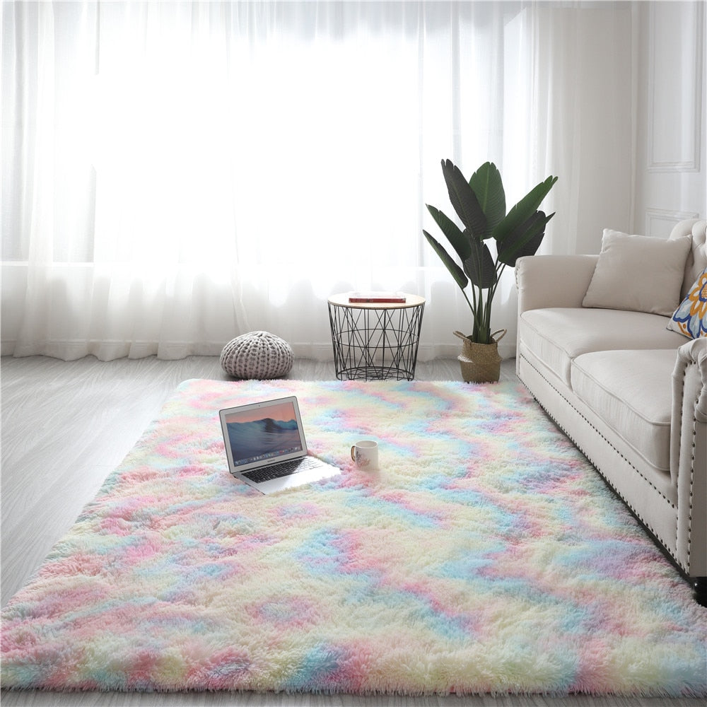 Tapis shaggy multi color Heikoa CM2009 40x60cm Chine