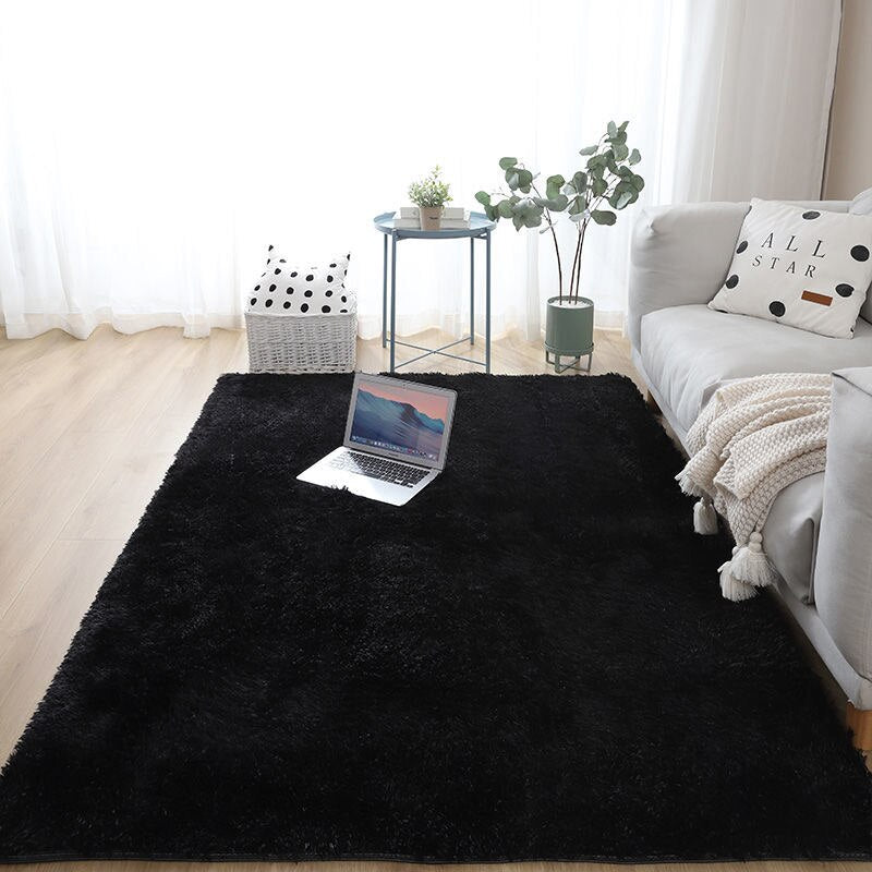 Tapis de sol chambre Heikoa Noir 50x80 cm