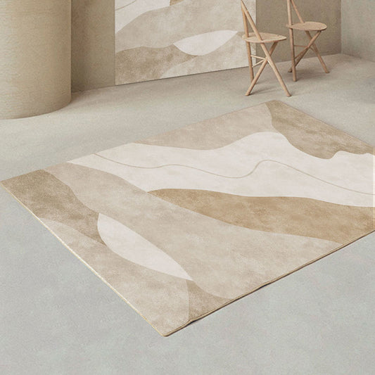 Grand tapis salon beige  Heikoa