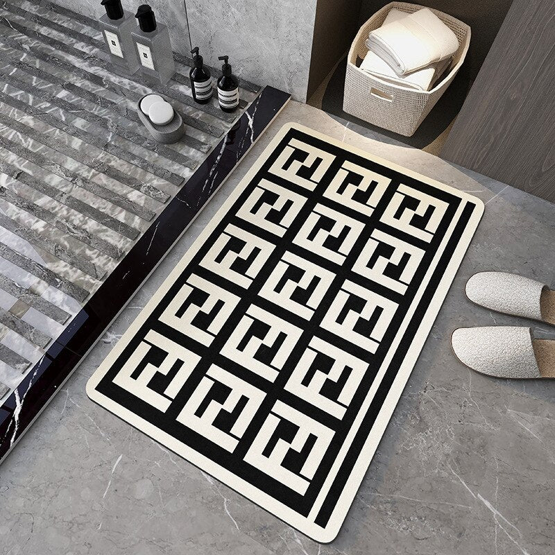 Tapis vinyle salle de bain Heikoa 40x60cm style10