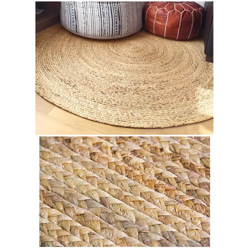 Tapis rond jute naturel Tapis Heikoa