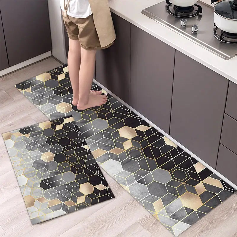 Tapis cuisine Sombre Heikoa