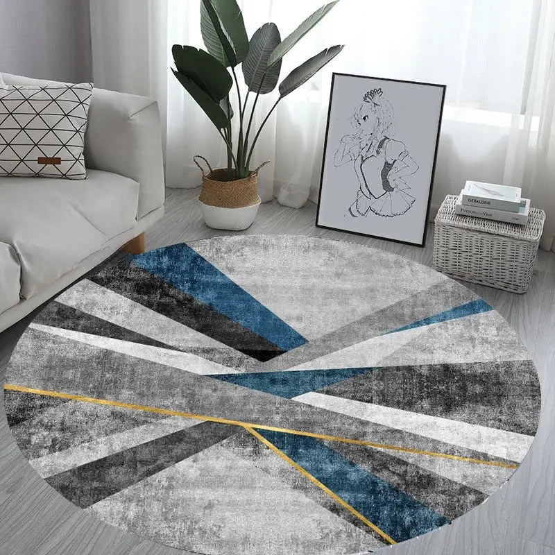 Tapis rond salon Heikoa 6 60x60cm