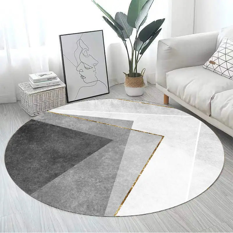 Tapis rond pour salon Heikoa 8 60x60cm