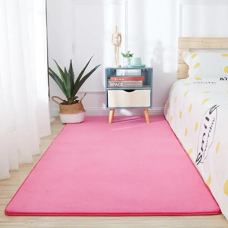Tapis chambre rose bonbon Tapis Heikoa Rose bonbon 40X60cm