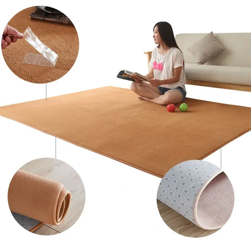 Tapis chambre beige Tapis Heikoa