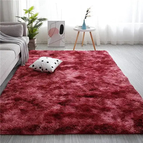 Tapis de salon bordeau Tapis Heikoa Bordeau 40cm x 60cm