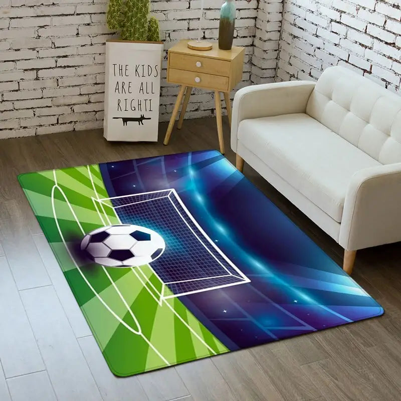 Tapis garçon foot Tapis Heikoa Football 40x60cm