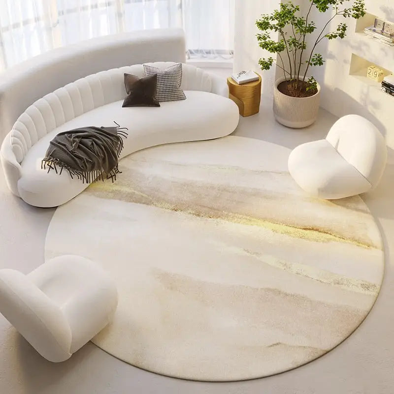 tapis boheme rond Tapis Heikoa 11 80x80cm