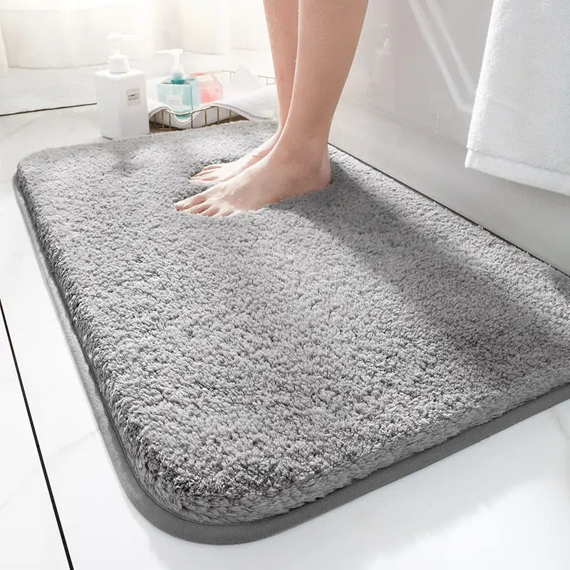 Tapis de bain gris Tapis Heikoa Gris 40x60cm