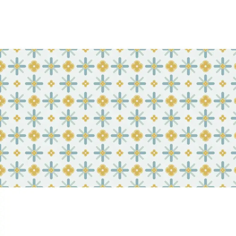 Tapis vinyle vert et jaune Heikoa Vert et Jaune 50x120cm