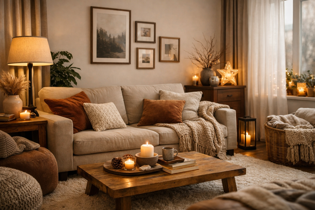 Comment habiller votre salon pour l’hiver 2026