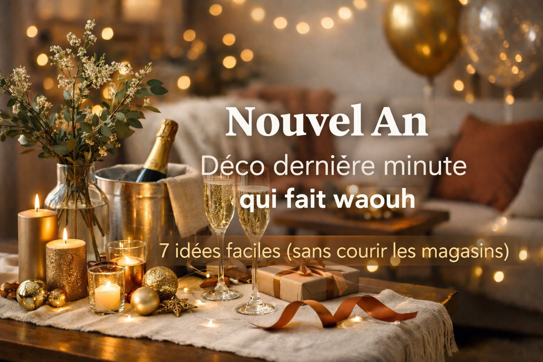 Décor de Nouvel An élégant et festif