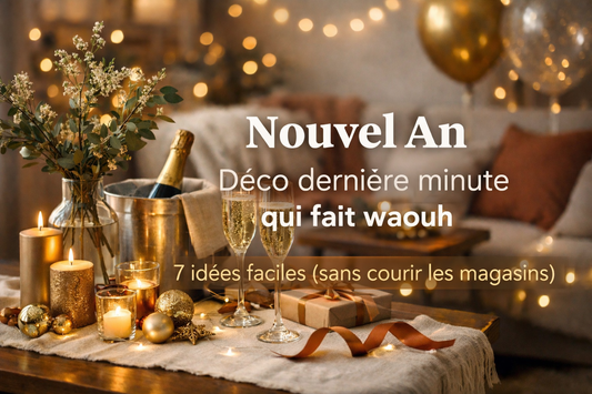 Décor de Nouvel An élégant et festif