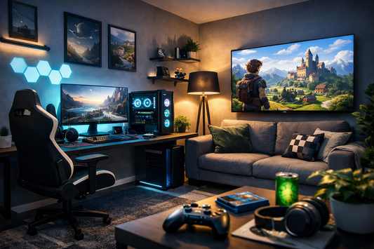 Comment décorer une pièce gaming (sans faire “trop”)
