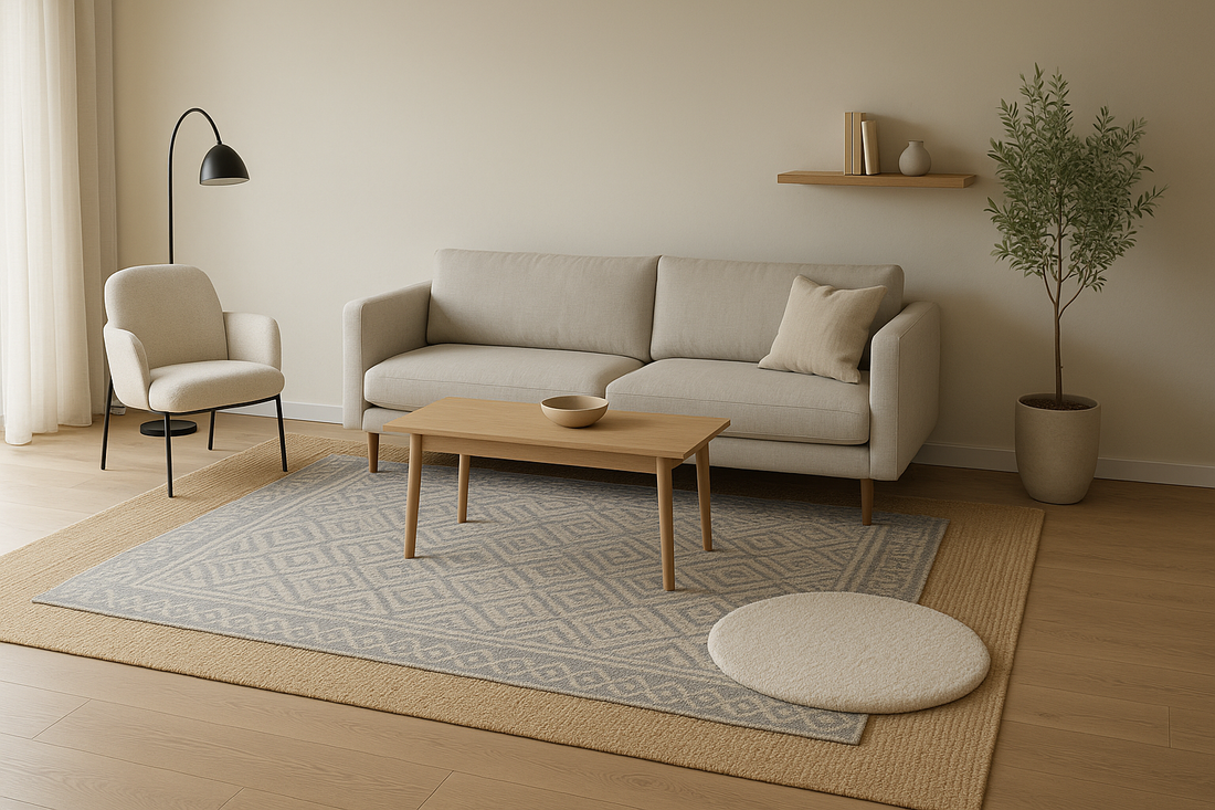 Mélanger plusieurs tapis