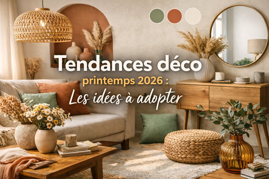 Tendances déco printemps 2026
