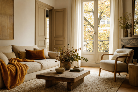 PrÃ©parer son salon pour lâ€™automne avec un tapis bien choisi
