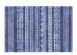 Blue Berber rug — 80x120cm