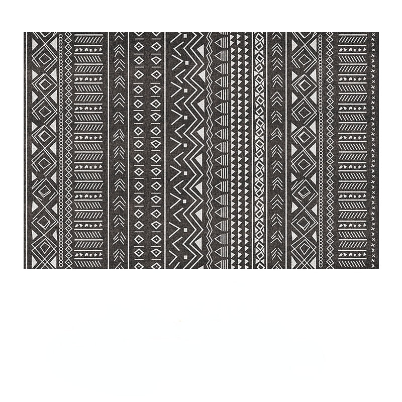Tapis berbere noir  Heikoa D 80x120cm 