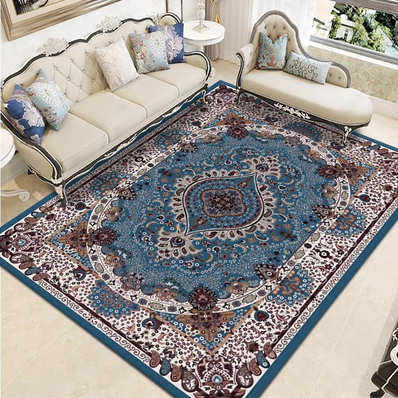 Tapis persan pas cher  Heikoa Bleu foncé 100x160cm 