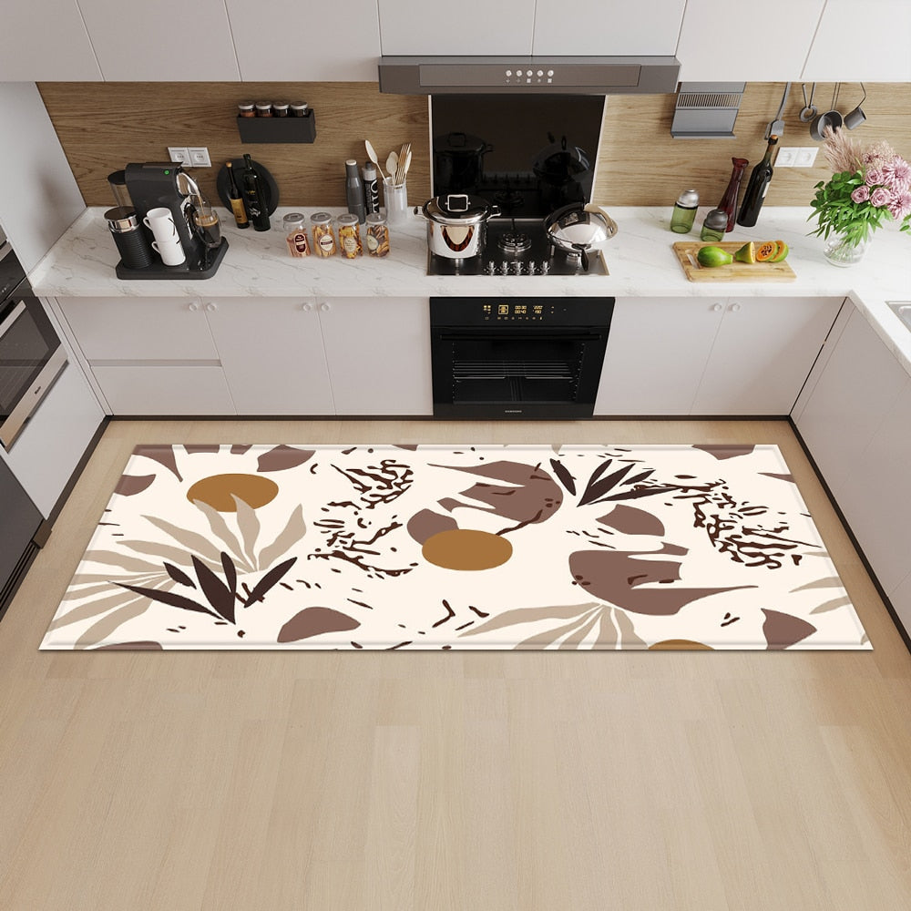 tapis de cuisine beige Tapis Heikoa 40cmx60cm ER22626-5 