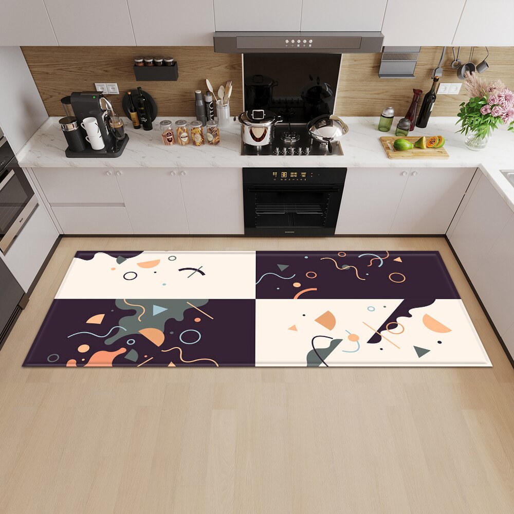 tapis de cuisine coloré Tapis Heikoa 40cmx60cm ER22626-9 