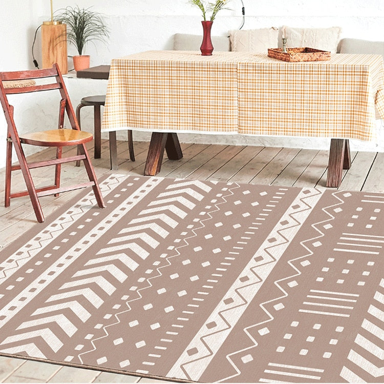 Tapis berbere marron  Heikoa E 80x120cm 