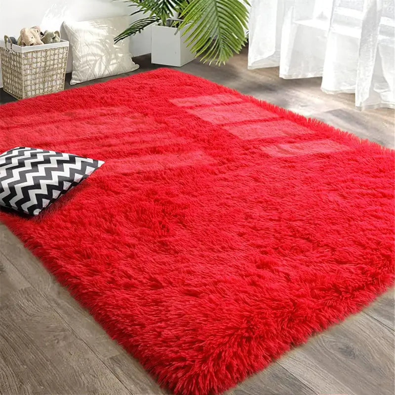 Types Rouge Tapis salon Rouge | Heikoa™