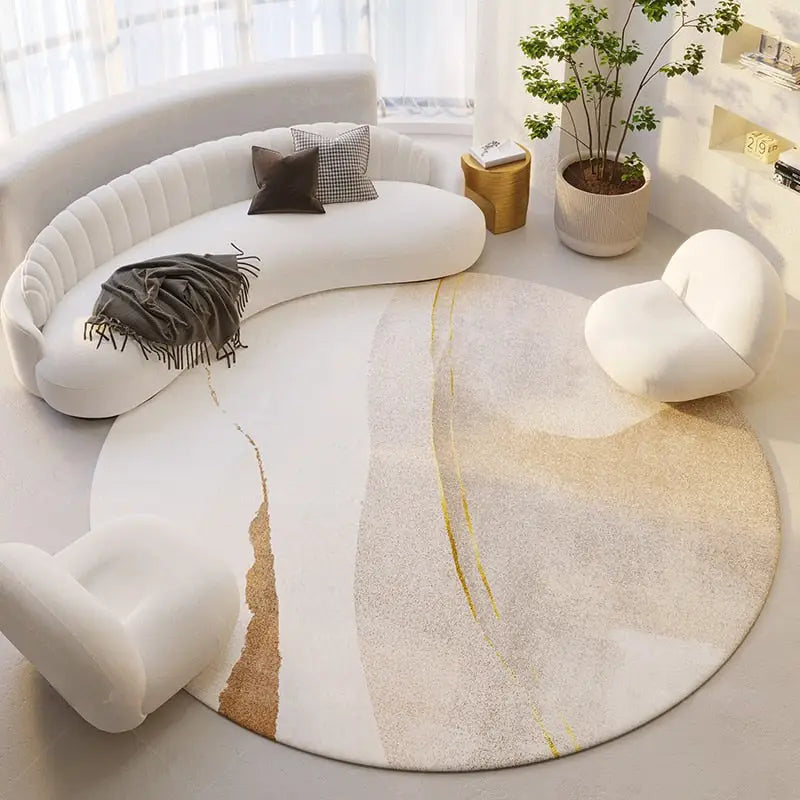 Tapis De Sol Rond Absorbant Pour Spa/piscine - Diamètre 2m Ou 4m, Feutre Haute Absorption - Garde Le Sol Propre Et Sec, Lavable