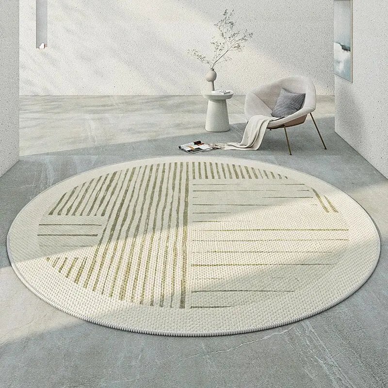 Dale un toque único a tu interior con nuestra alfombra redonda de 100 cm –  Heikoa